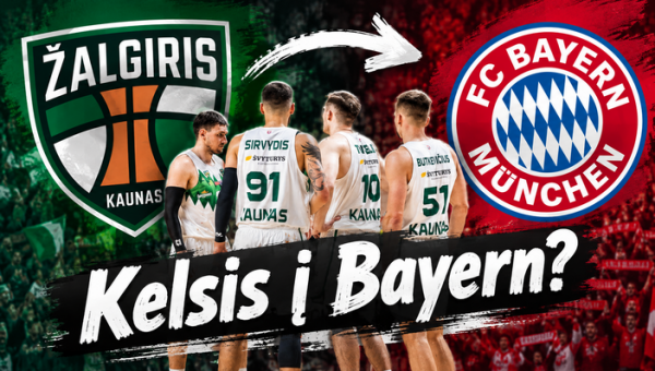 Bręsta bomba: „Bayern“ sutinka perimti „Žalgirio“ gynėjo kontraktą