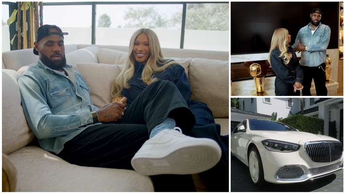 LeBronas atvėrė namų duris: trofėjai, įspūdinga kedų kolekcija ir išskirtinis „Mercedes“