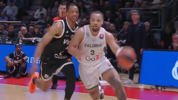 Pamatykite: gražiausi „Žalgirio“ epizodai pergalingose rungtynėse Bolonijoje (VIDEO)