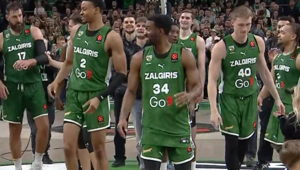 „Žalgirio“ fanai: „Evansas grįžo ir prasidėjo gražus žaidimas“